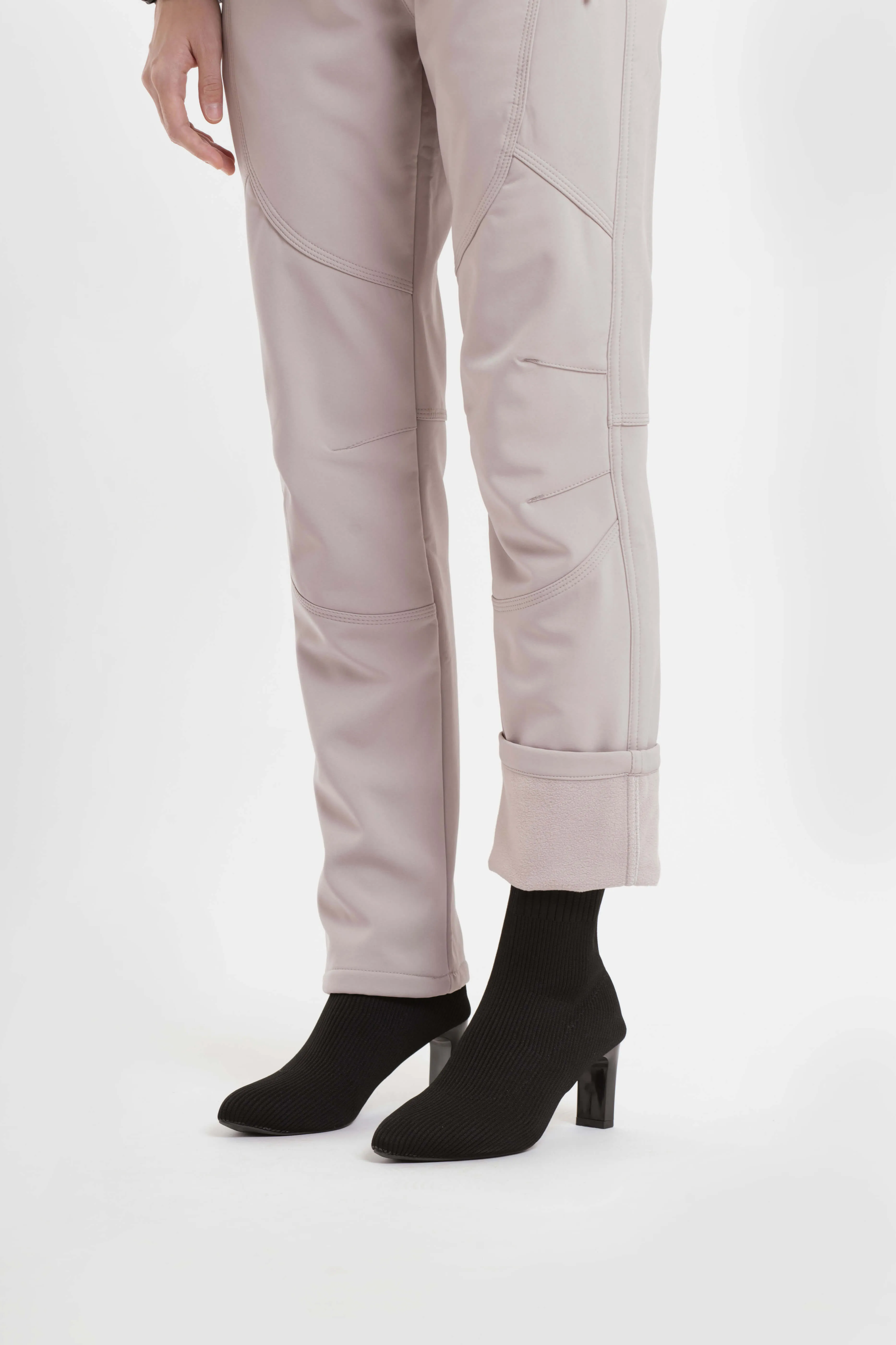 Taupe Relaxed Waterproof Snow Pants