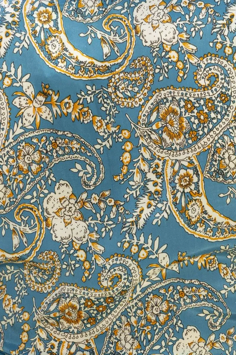 Teal Wrap Dress