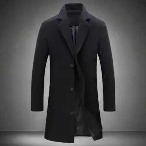 Terrence Men's Wool Coat