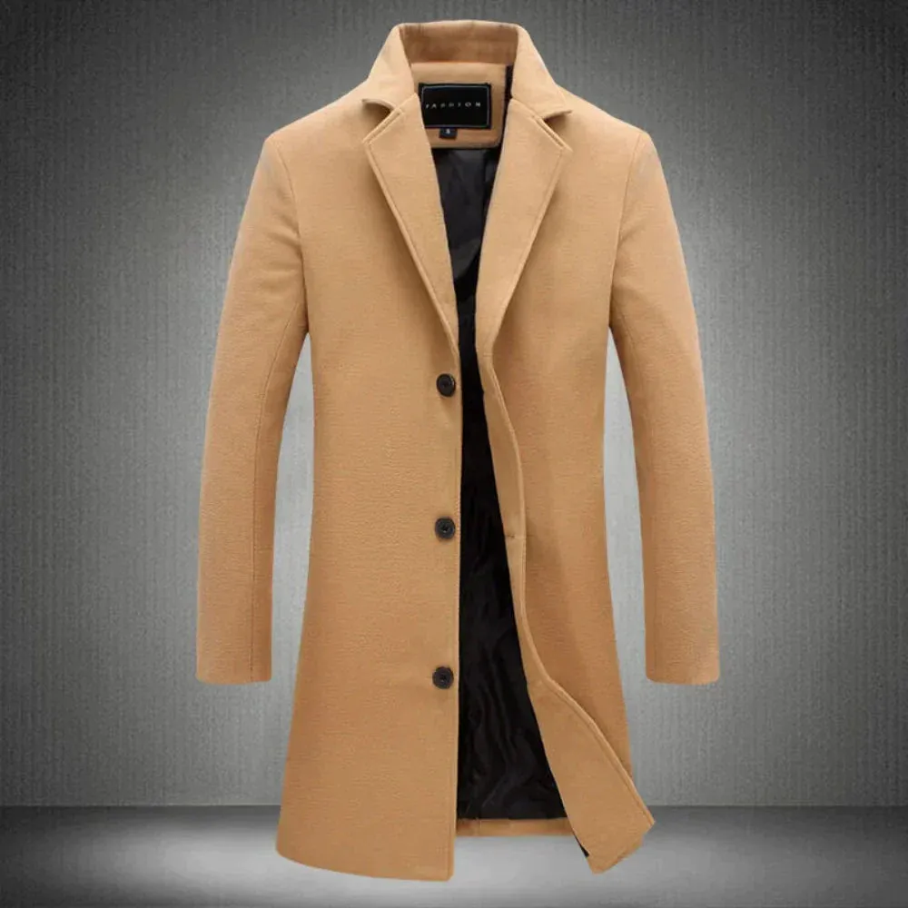 Terrence Men's Wool Coat