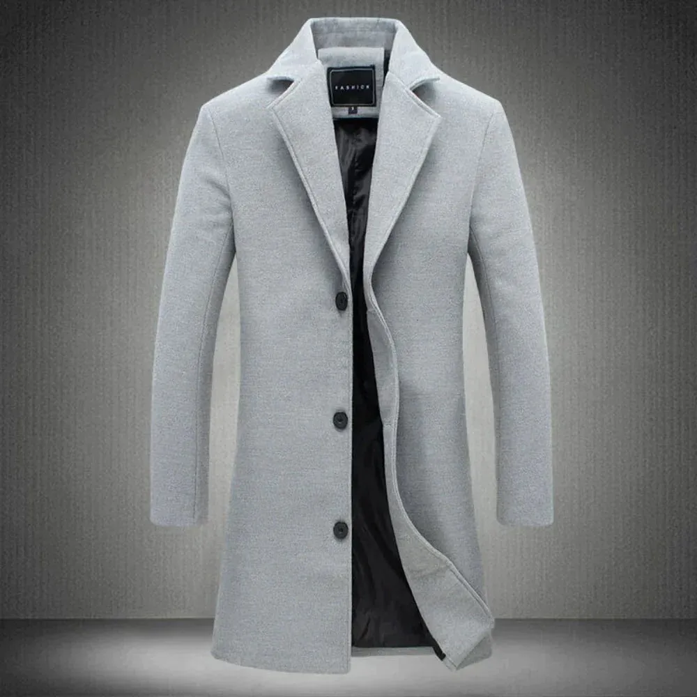 Terrence Men's Wool Coat
