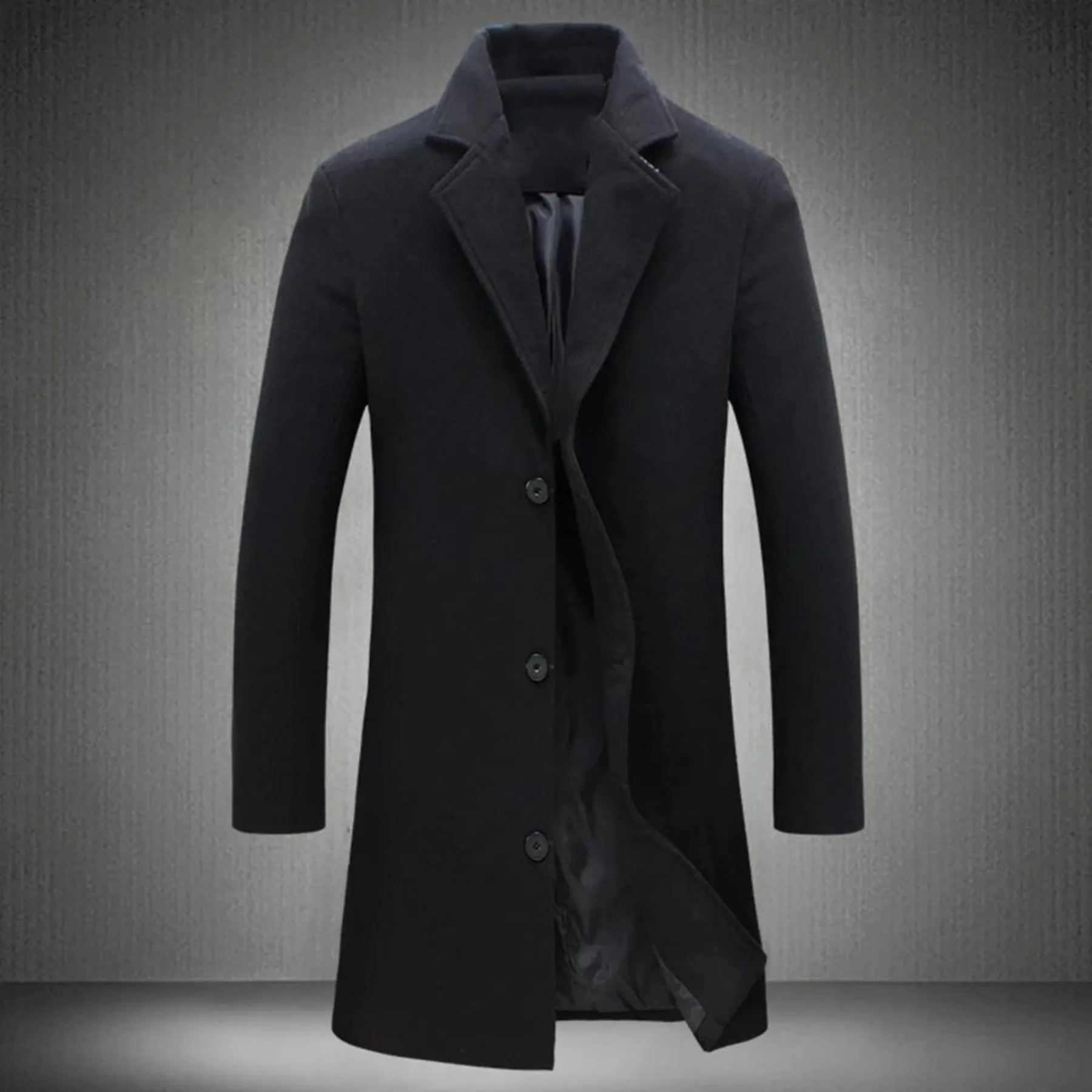 Terrence Men's Wool Coat