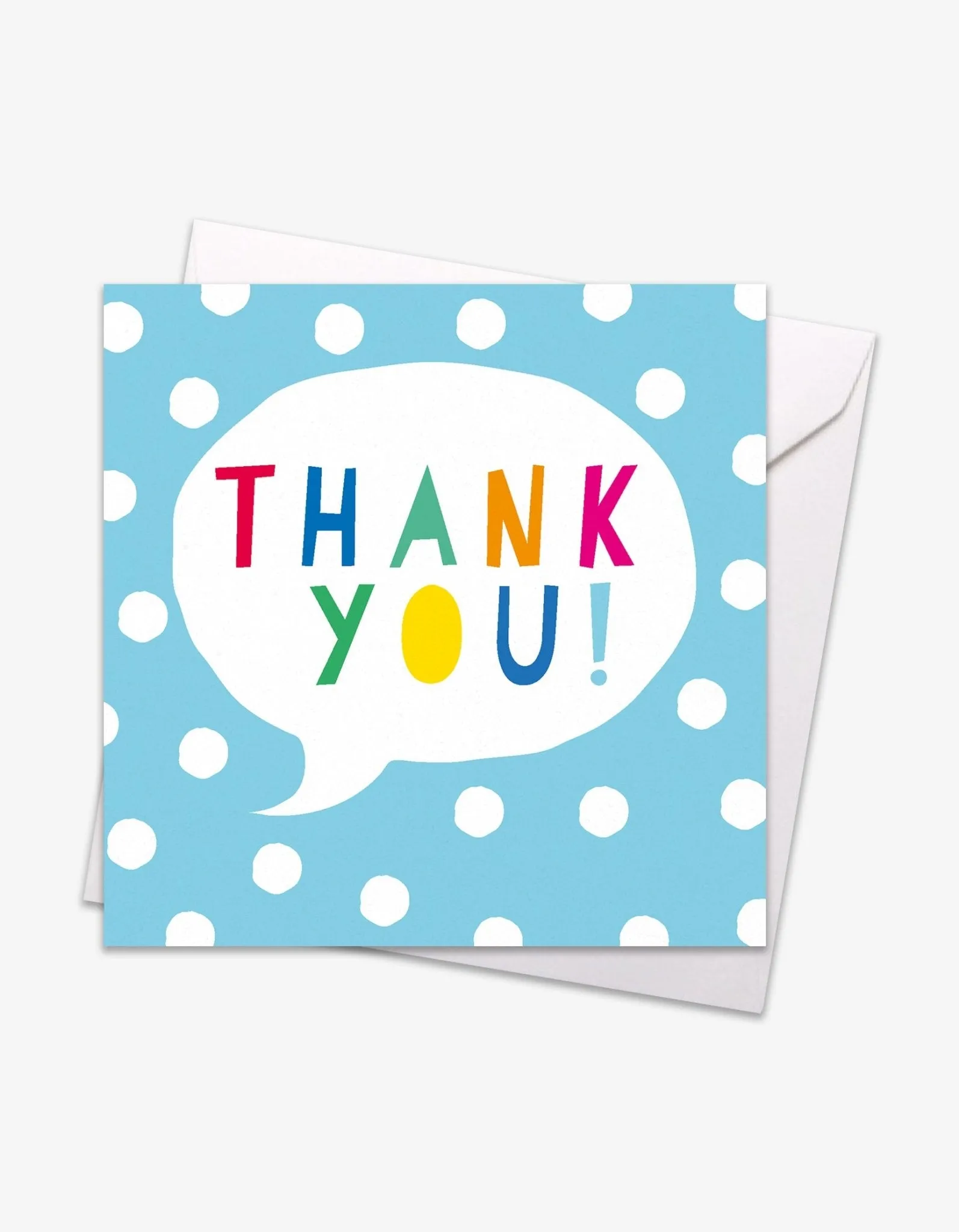 Thank You Speech Bubble Card