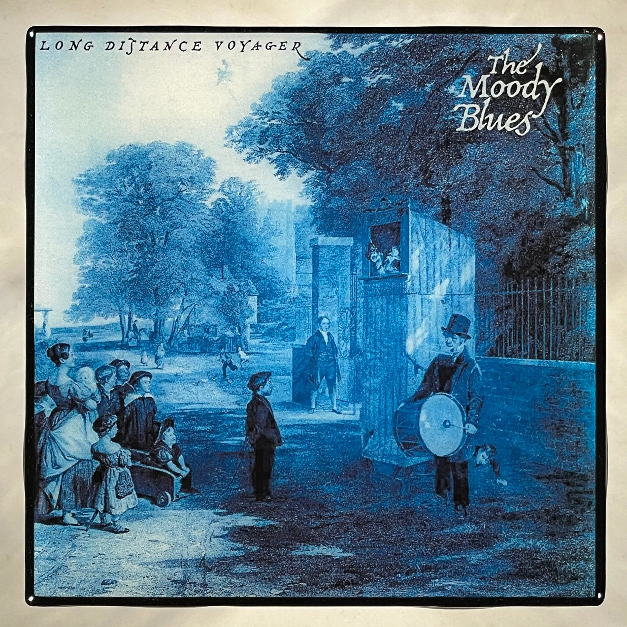THE MOODY BLUES Long Distance Voyager Coaster Custom Ceramic Tile