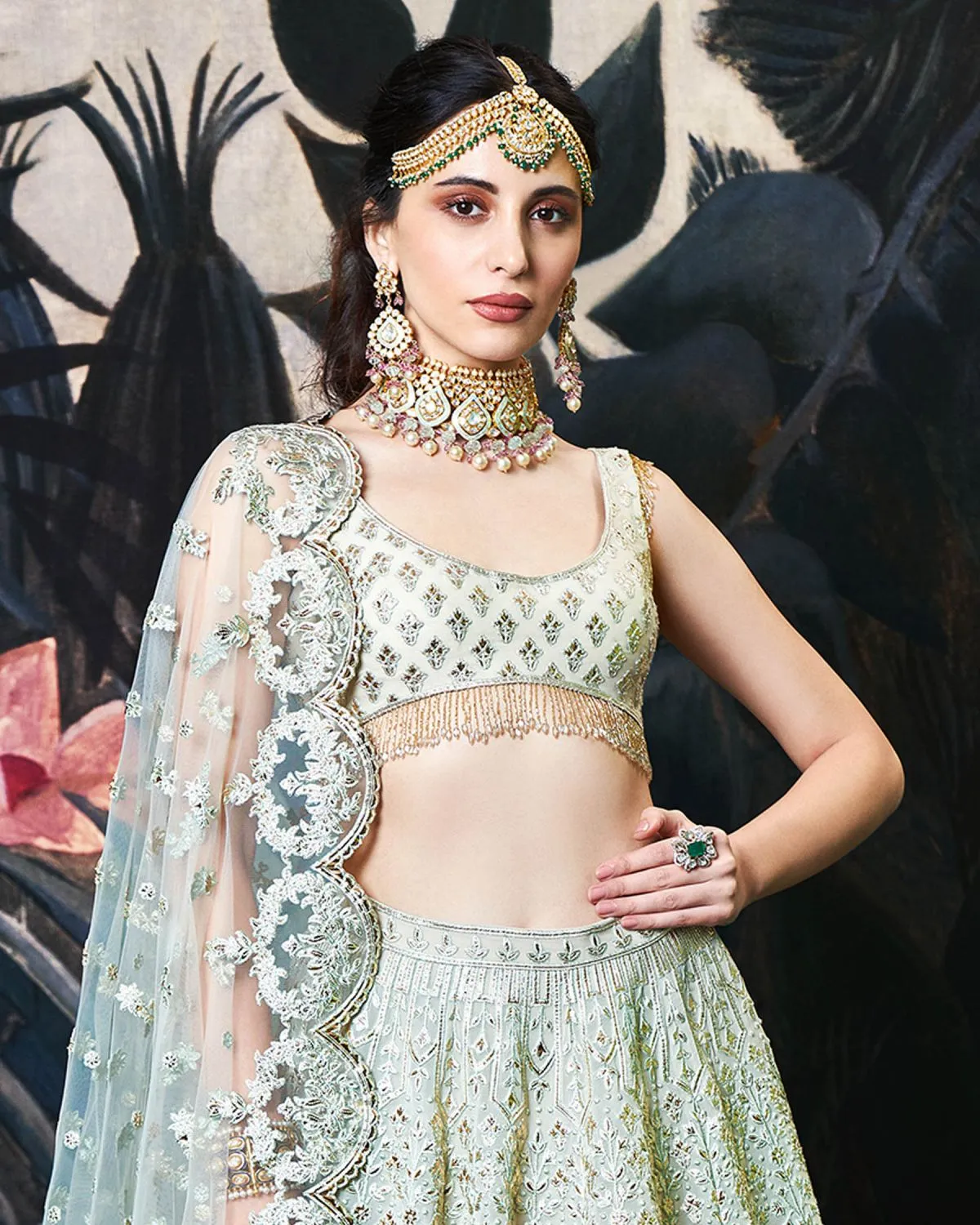 The Olivia Lehenga