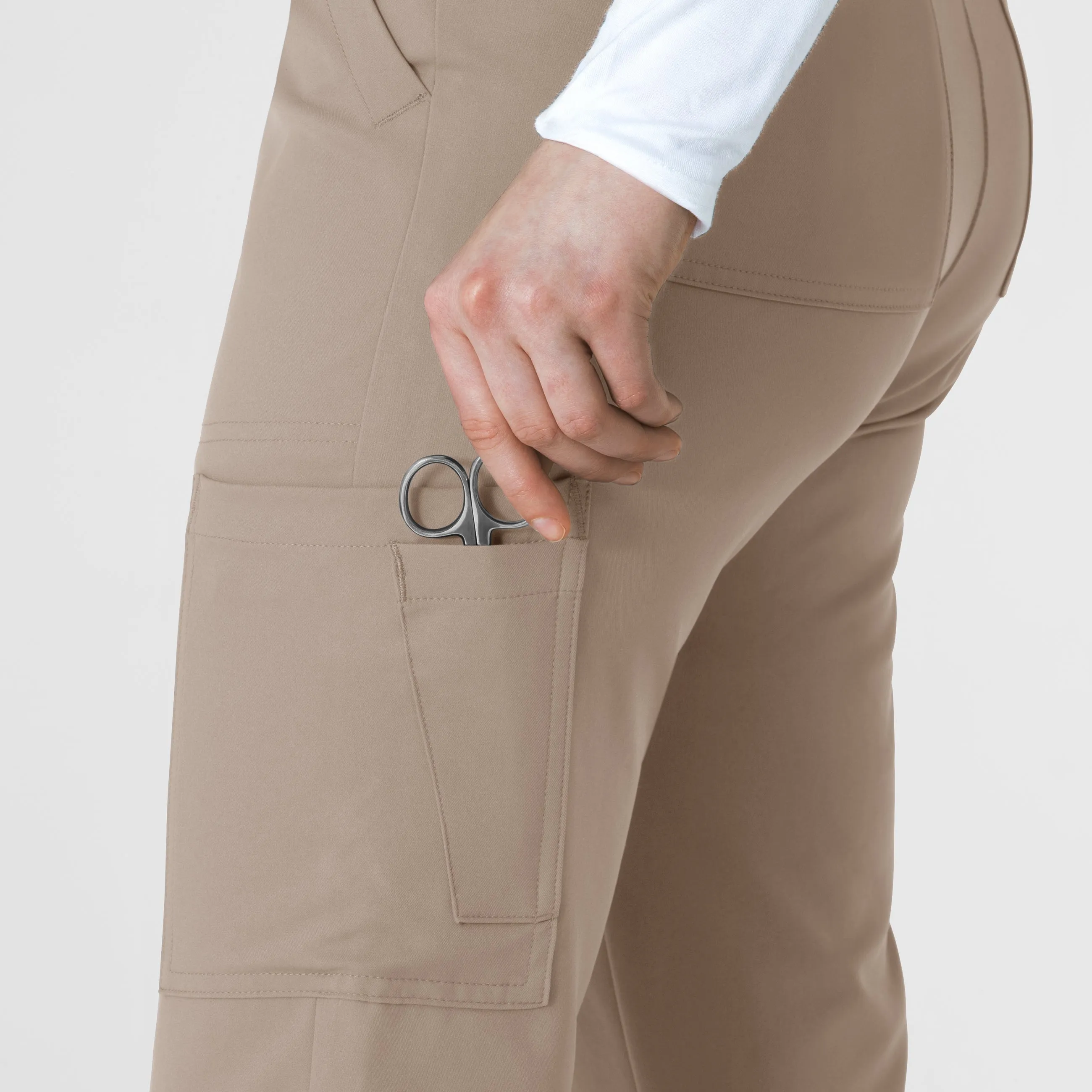 Thrive 5222 Cargo Straight Slim Leg Scrub Pants Haze