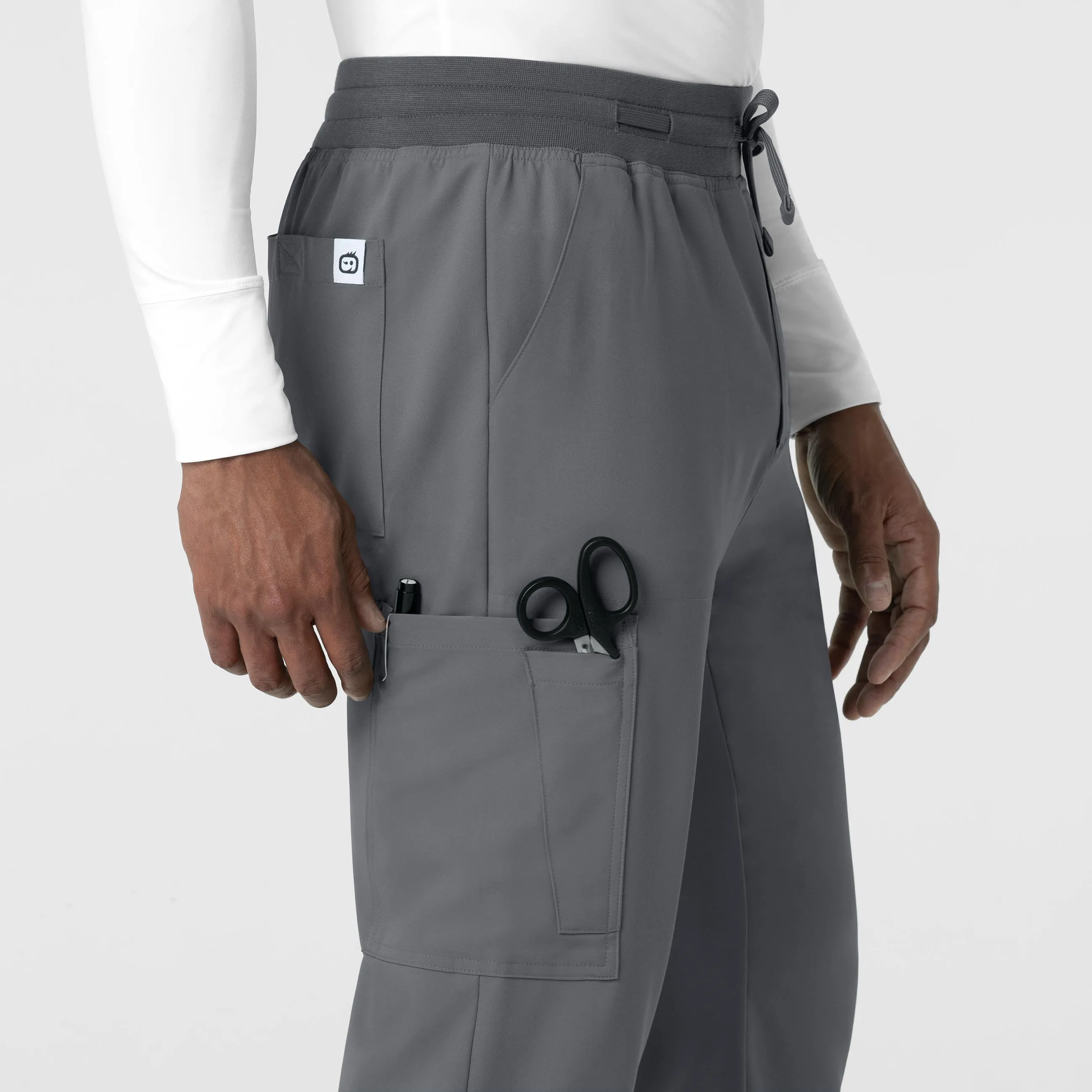 Thrive 5622 Men's Utility Jogger Scrub Pants Pewter