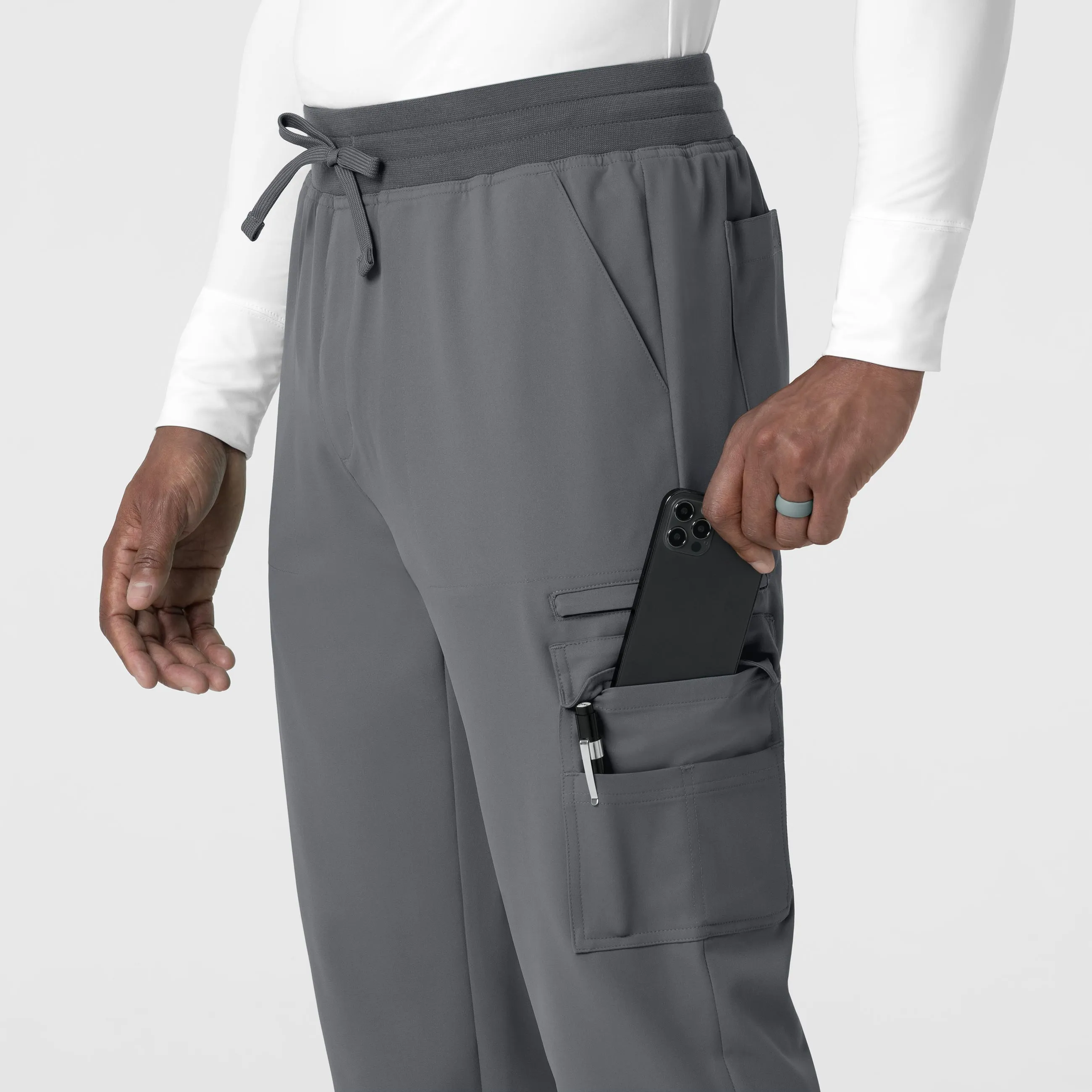 Thrive 5622 Men's Utility Jogger Scrub Pants Pewter