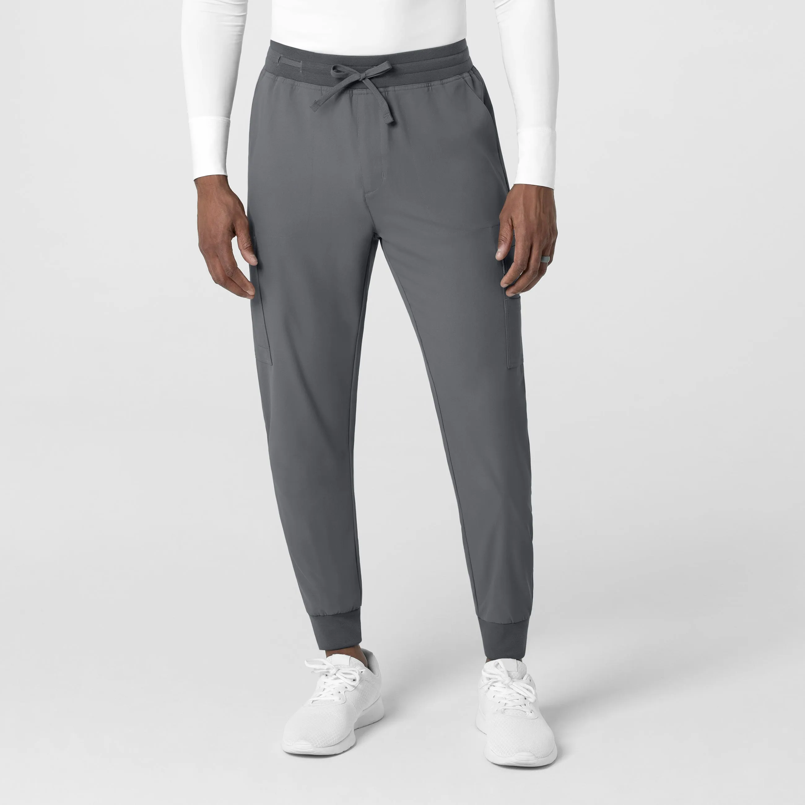 Thrive 5622 Men's Utility Jogger Scrub Pants Pewter