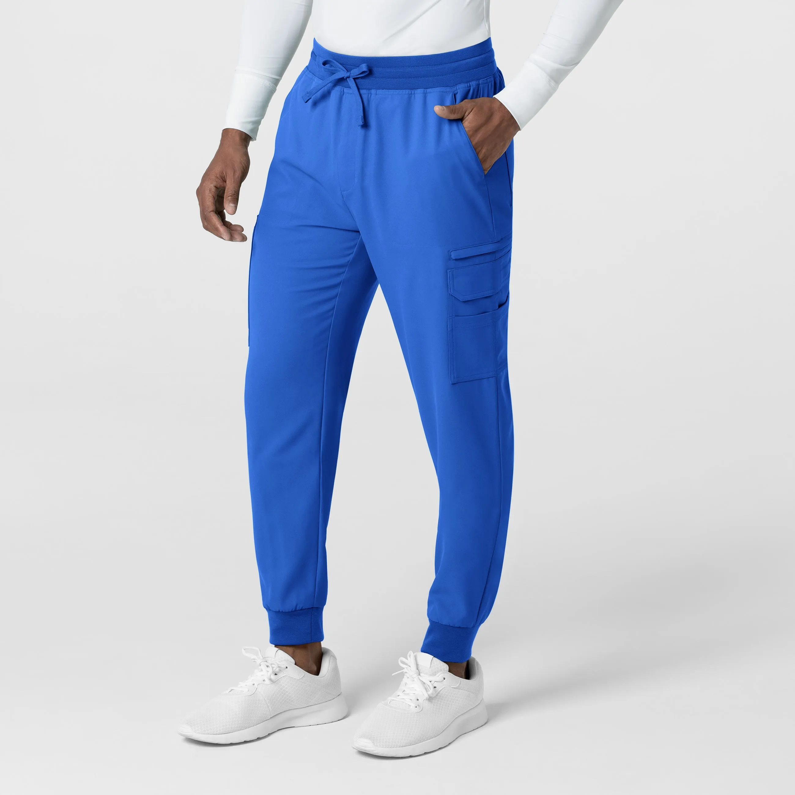 Thrive 5622 Men's Utility Jogger Scrub Pants Royal