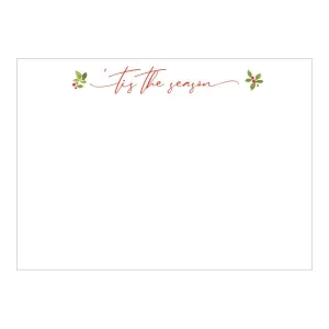 Tis The Season Note Cards