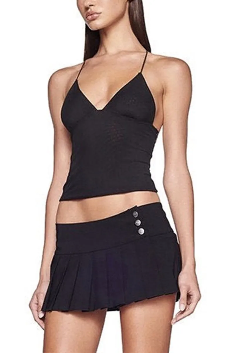 TJ0212 Butterfly Mesh Cami Top