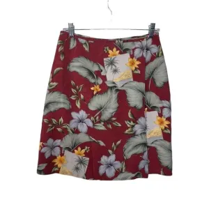 Tommy Bahama Wrap Skirt 4/6 100% silk