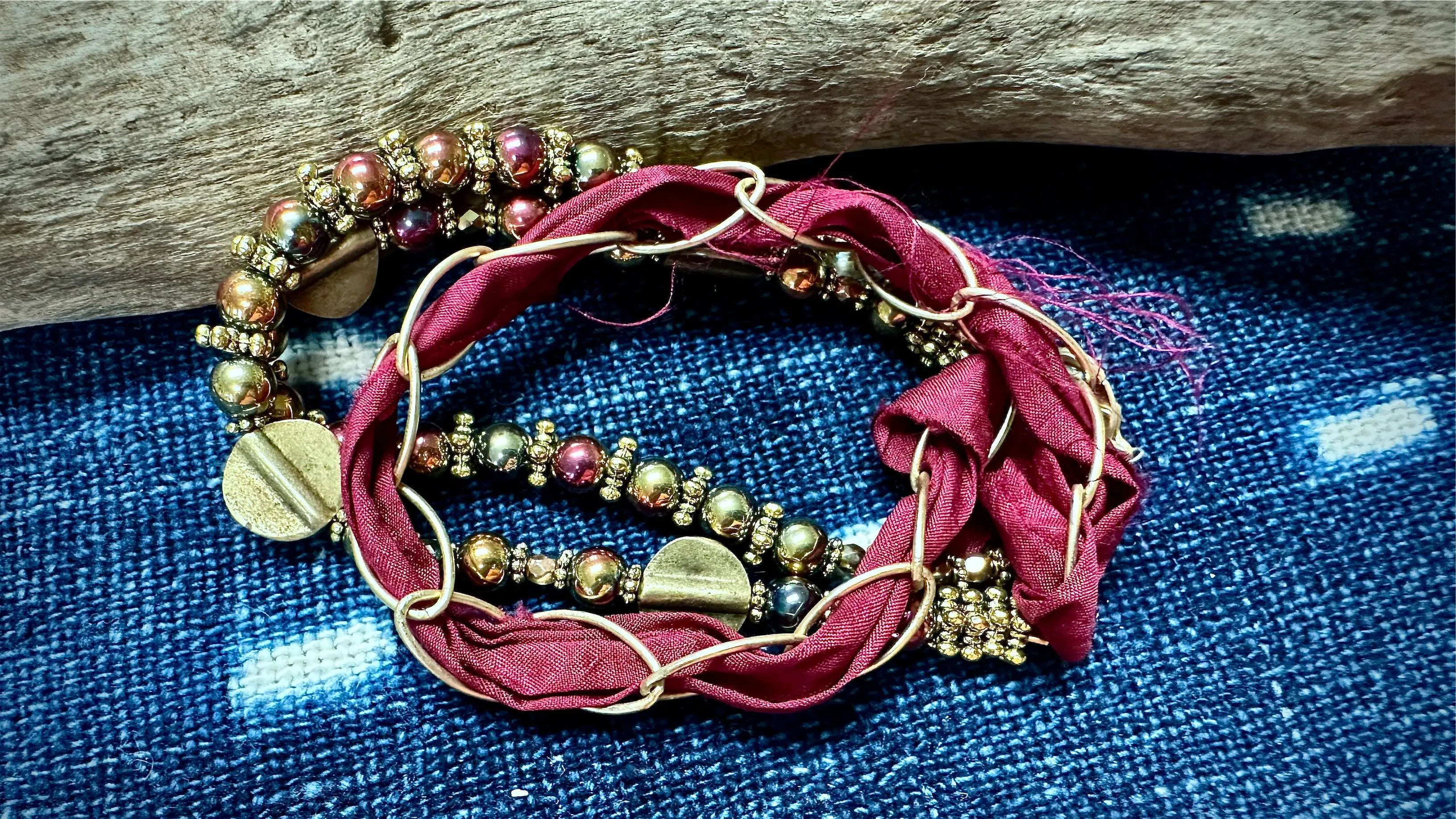 Triple-Wrap Bracelet by William