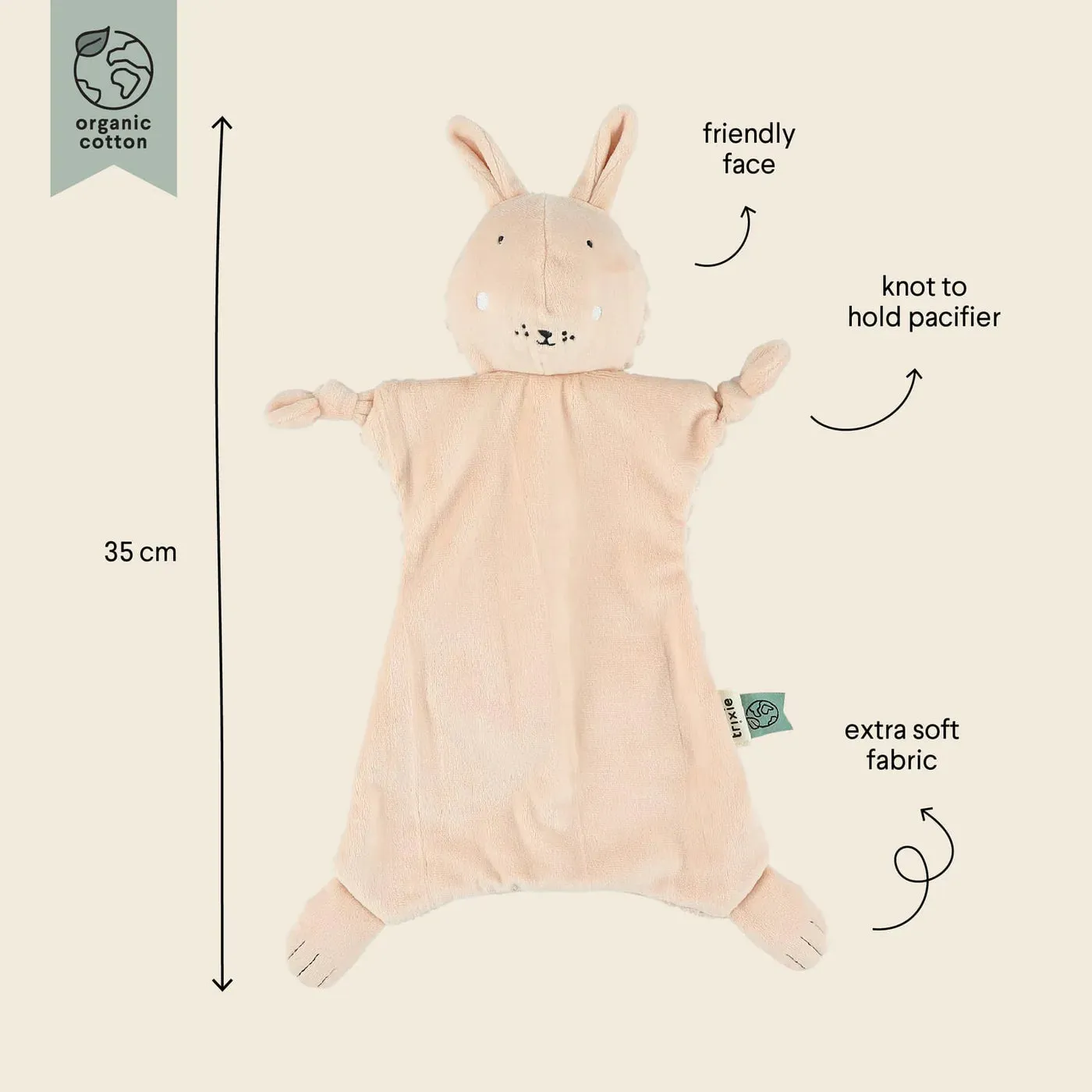 Trixie Baby Comforter - Mrs Rabbit