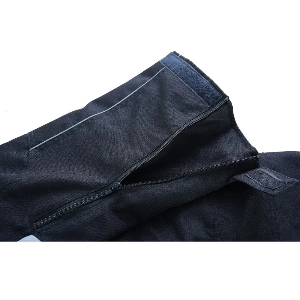Tuff Gear Motorbike Waterproof Armoured Textile Pants - Adventure (Black)