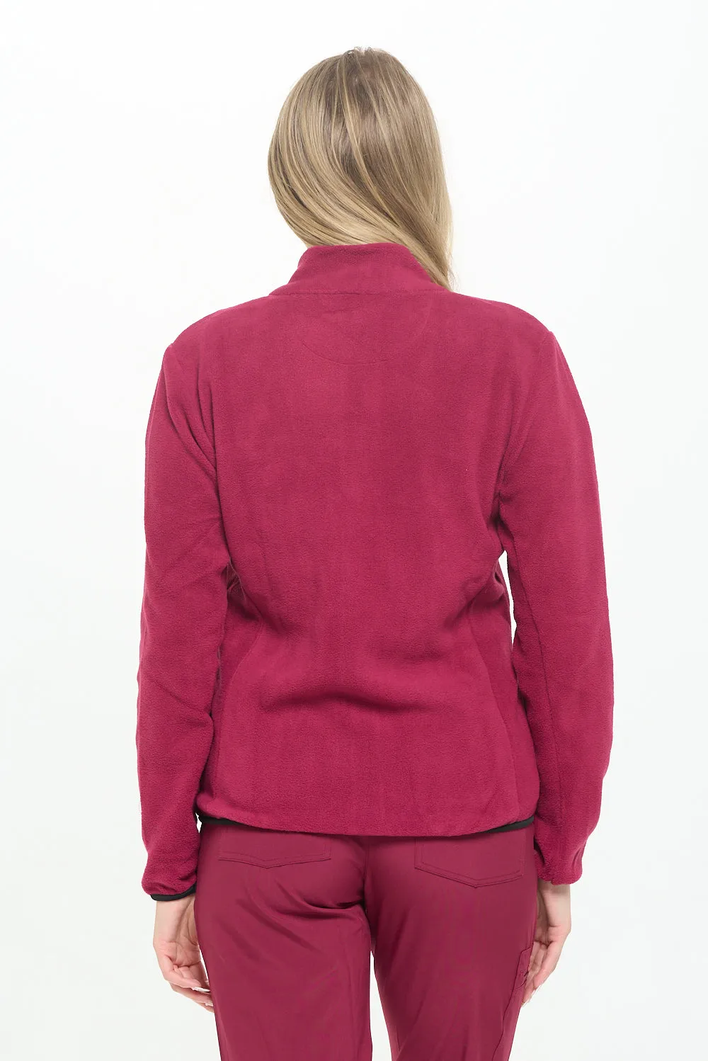UNISEX WARM UP ZIP UP FLEECE JACKET