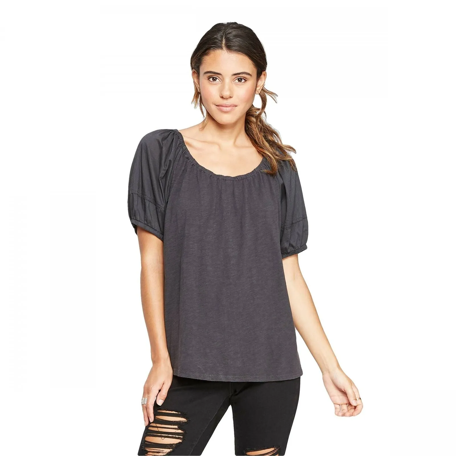 Universal Thread Women's Puff Short Sleeve T-Shirt