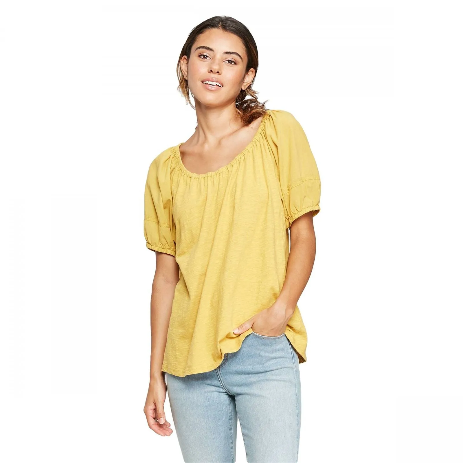 Universal Thread Women's Puff Short Sleeve T-Shirt