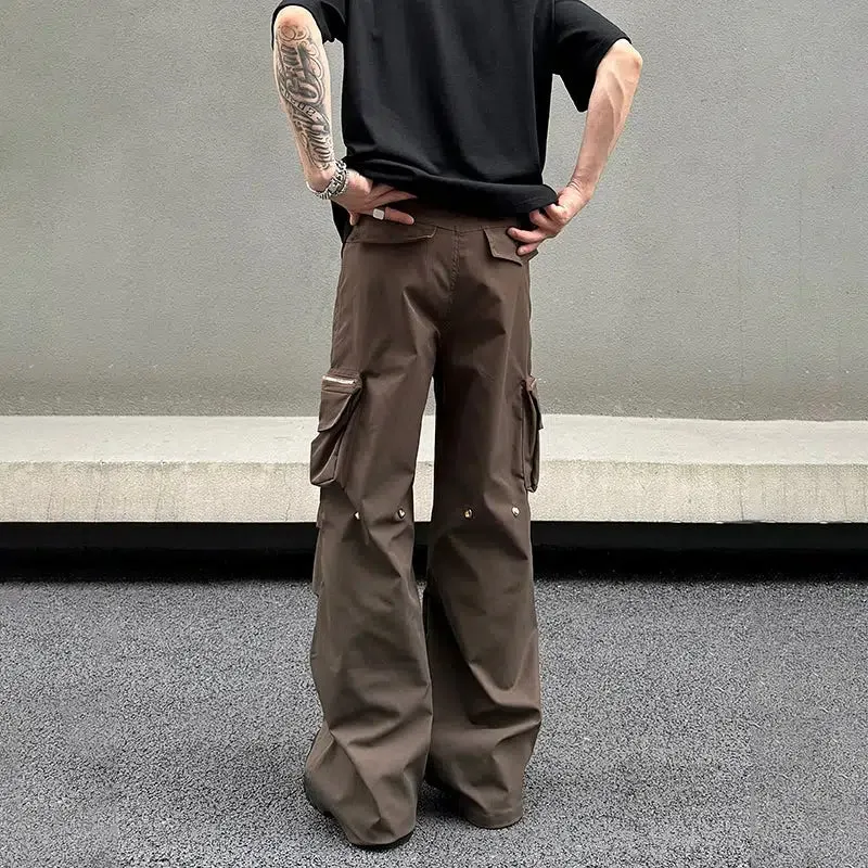 Utility Style Multi-Pocket Cargo Pants