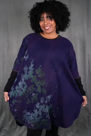 V1321 Natural City Tunic Purple-P