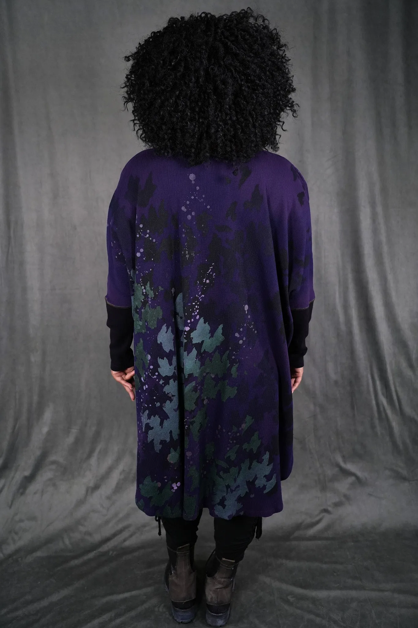 V1321 Natural City Tunic Purple-P