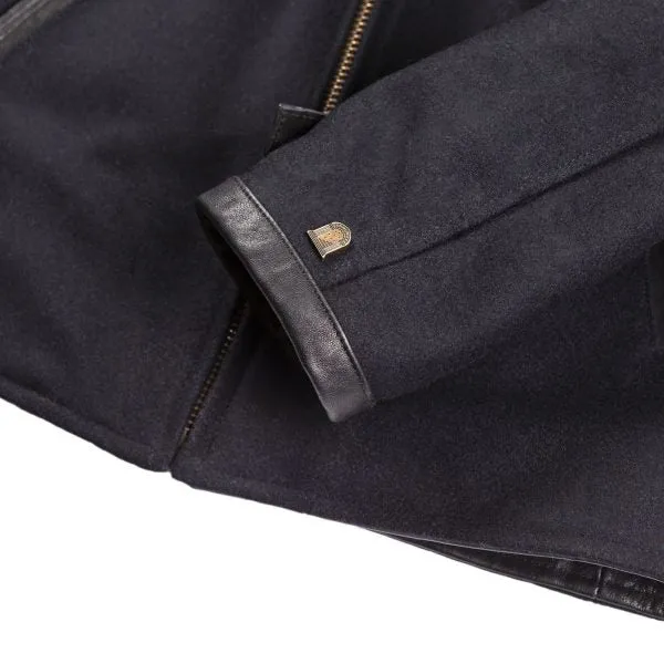 Varenne Navy Blue Wool Jacket