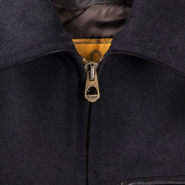 Varenne Navy Blue Wool Jacket