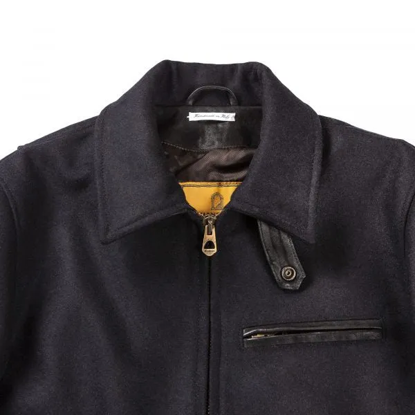 Varenne Navy Blue Wool Jacket
