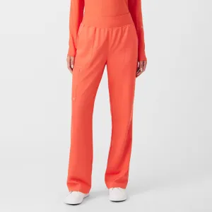 VIBE WB421 Women's Cargo Scrub Pants Coral Sunset