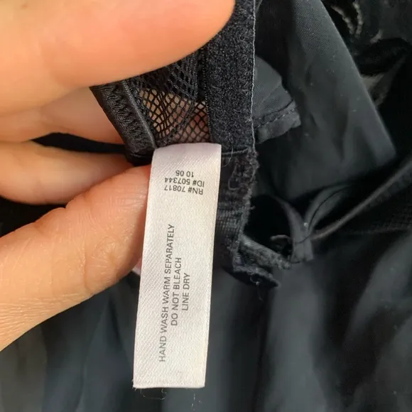 Victoria’s Secret Lace Bra Sheer Babydoll slip
