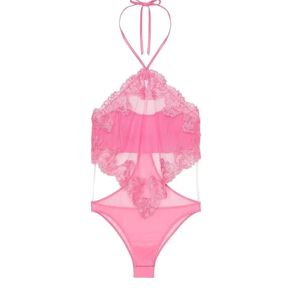 Victoria’s Secret Sheer Floral Teddy