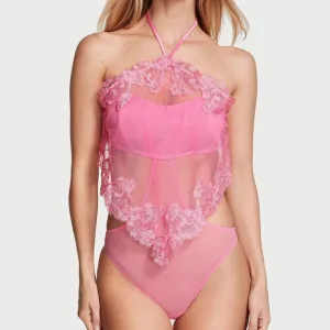 Victoria’s Secret Sheer Floral Teddy