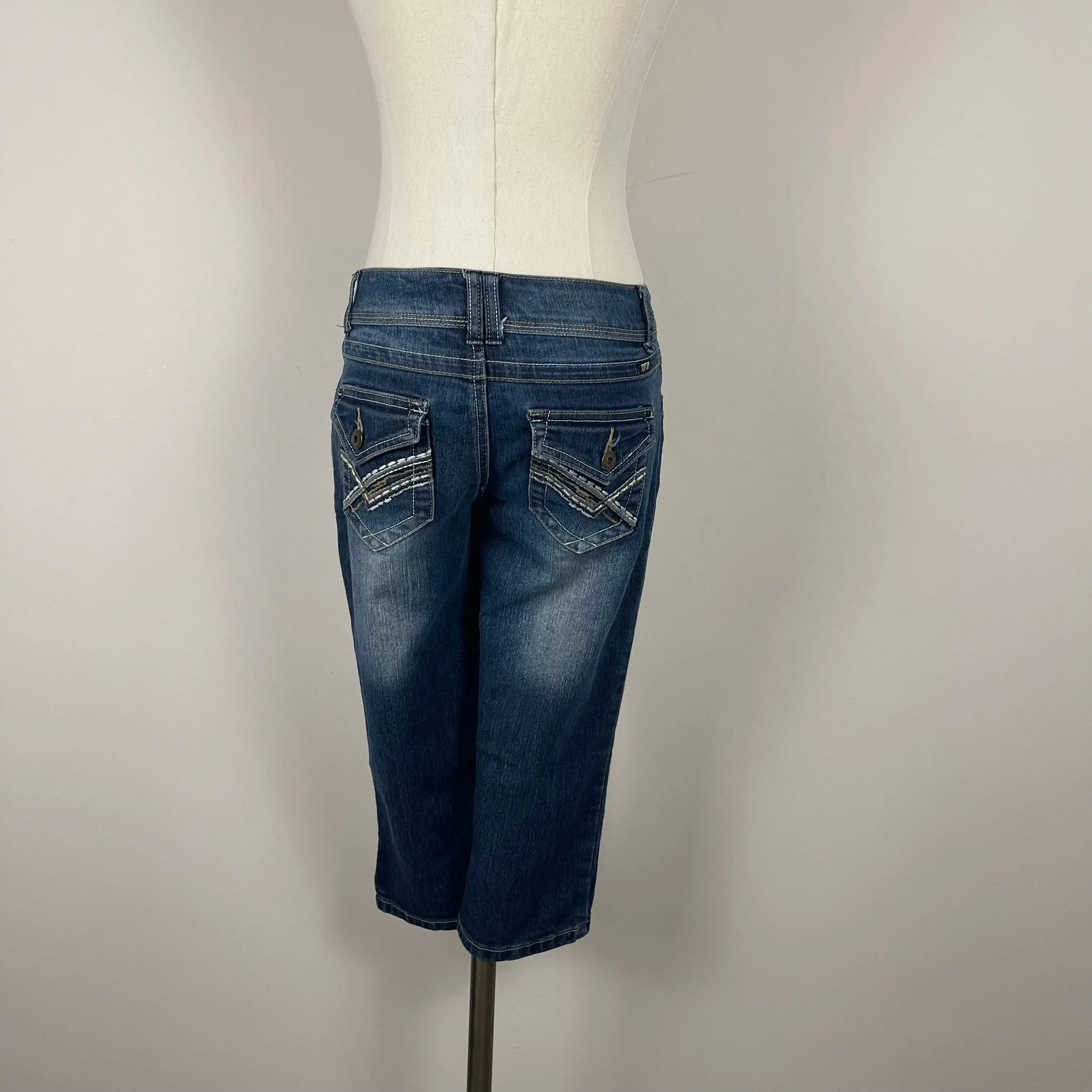 Vintage Denim Capris