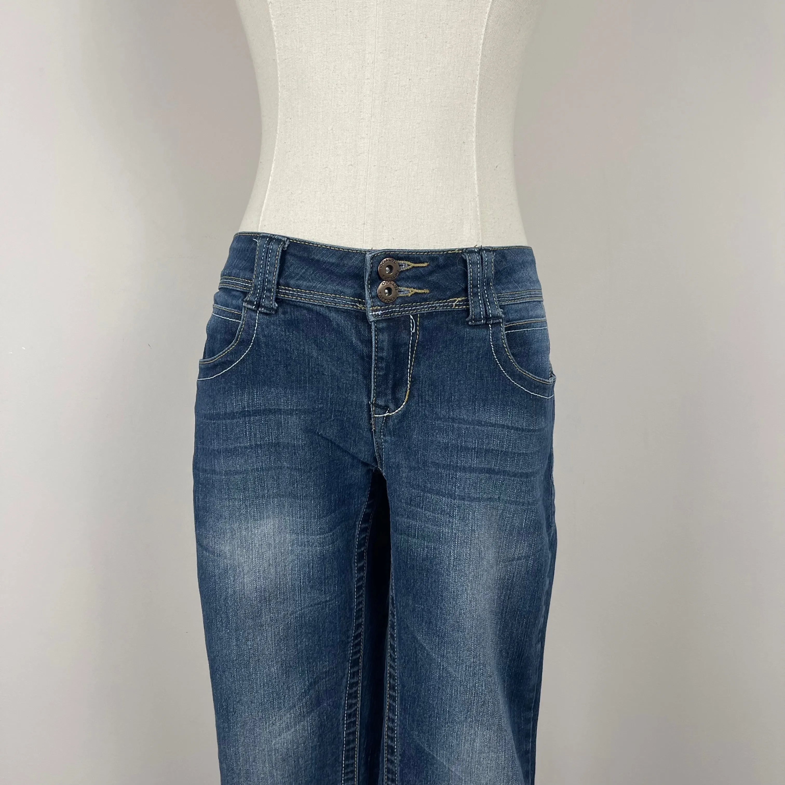 Vintage Denim Capris