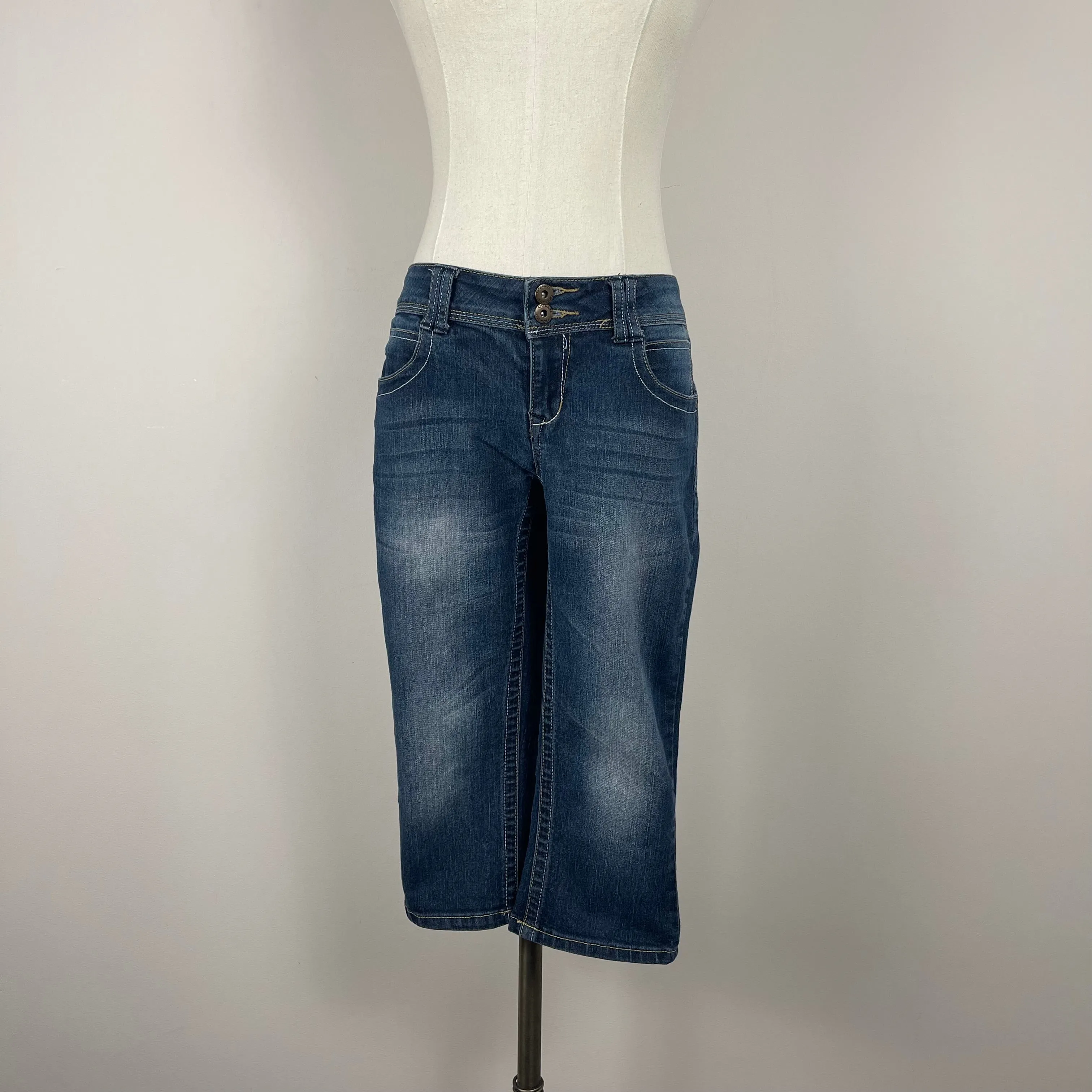 Vintage Denim Capris