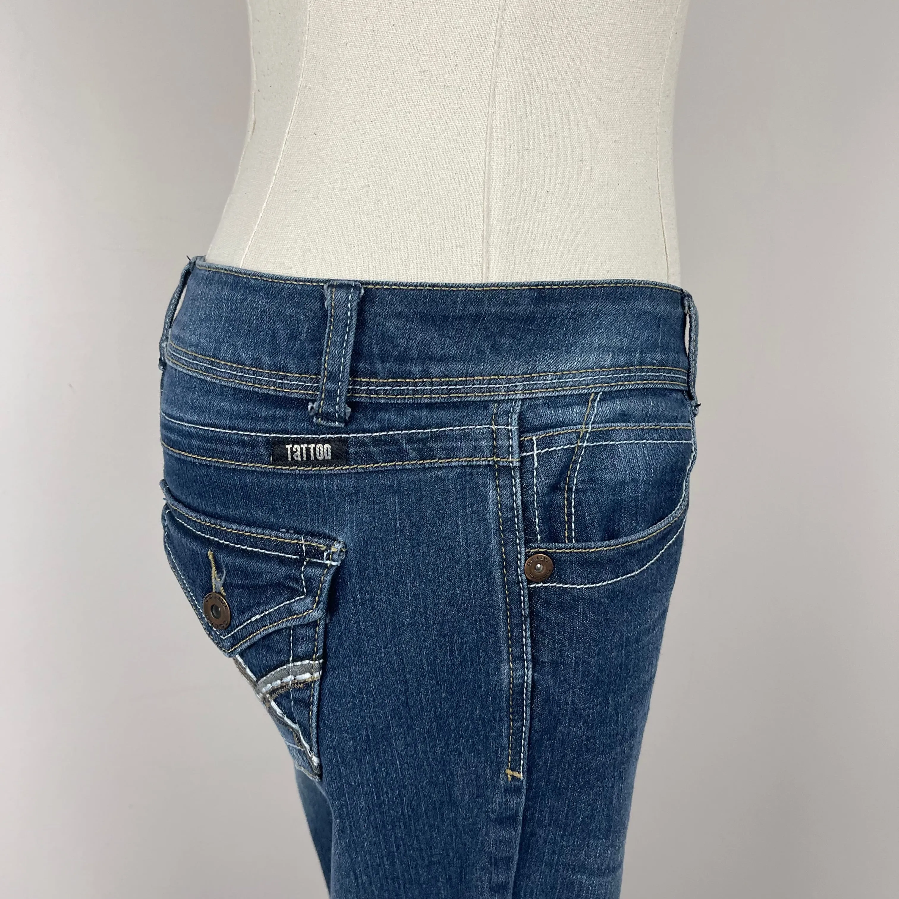 Vintage Denim Capris