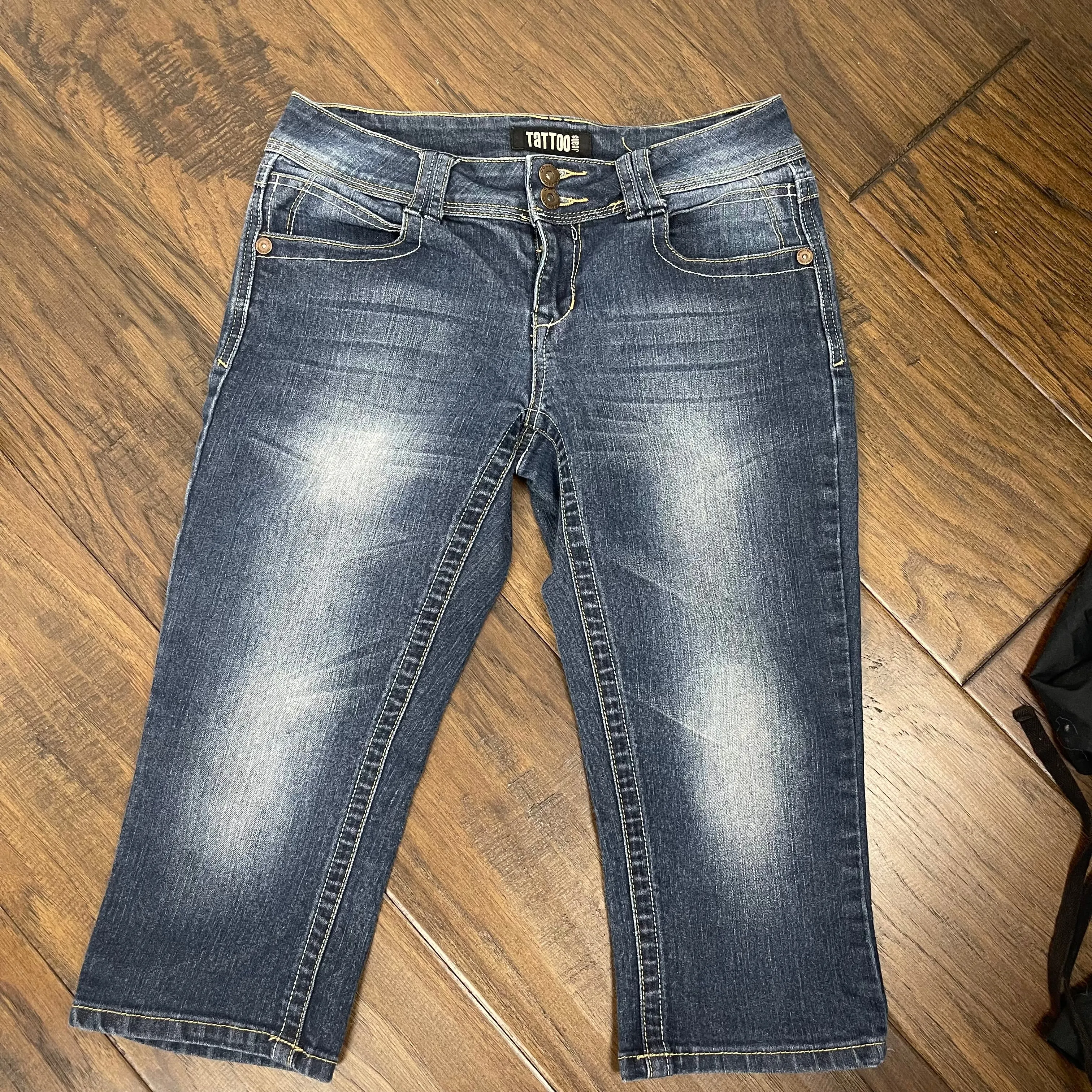 Vintage Denim Capris
