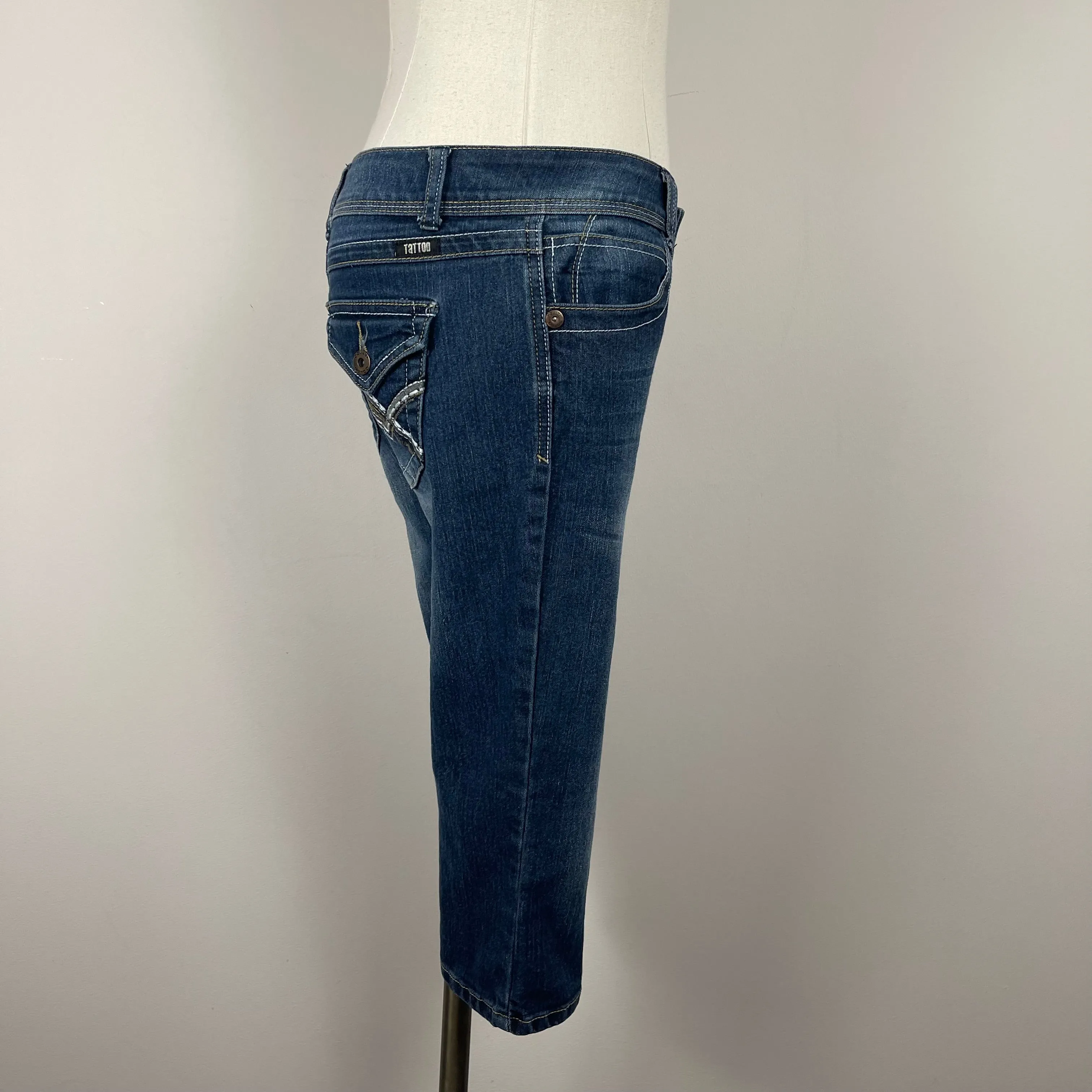 Vintage Denim Capris