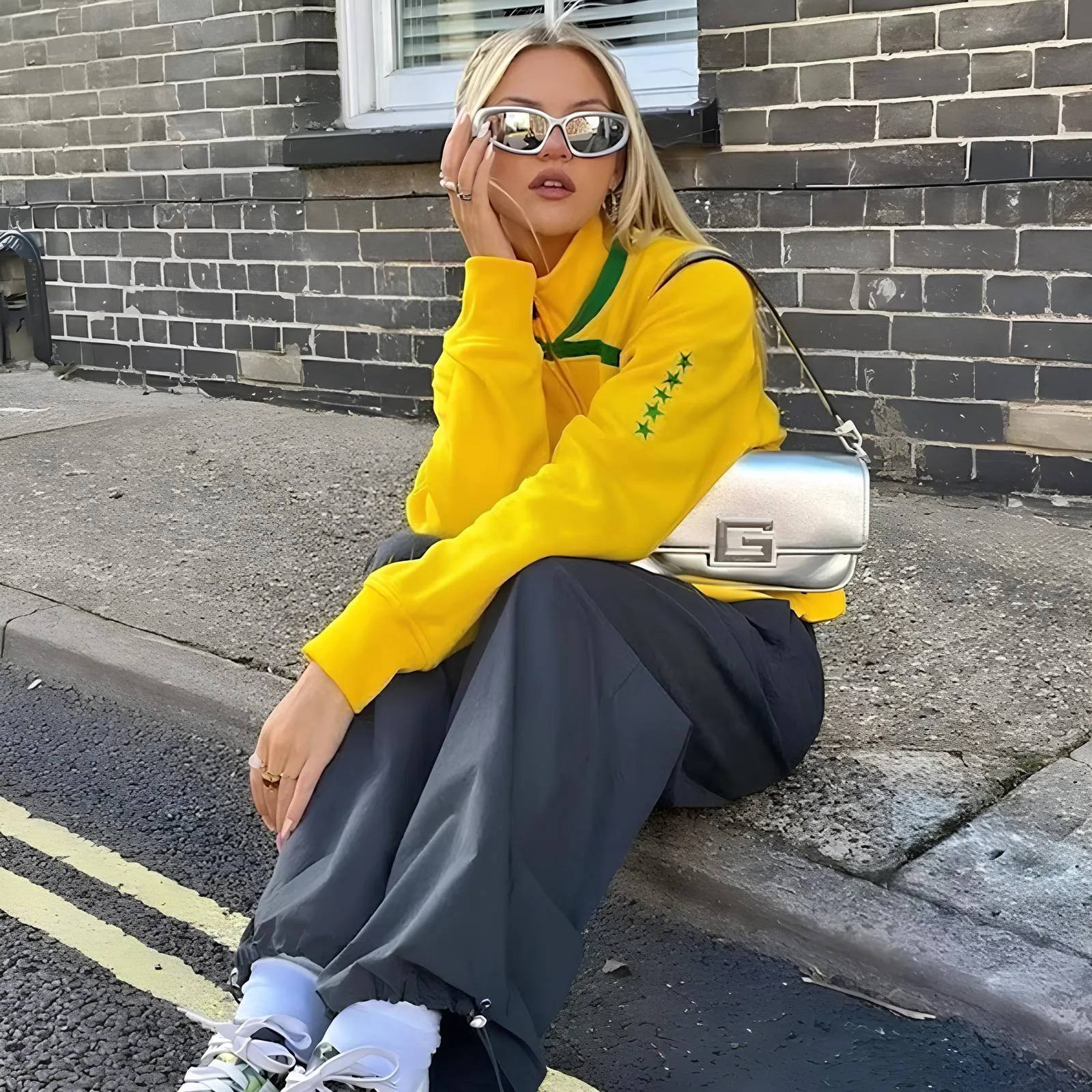 Vintage Embroidered Zip-Up Hoodie – Cozy & Stylish Winter Essential