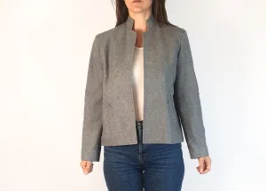 Vintage Katies grey wool lined jacket size 8