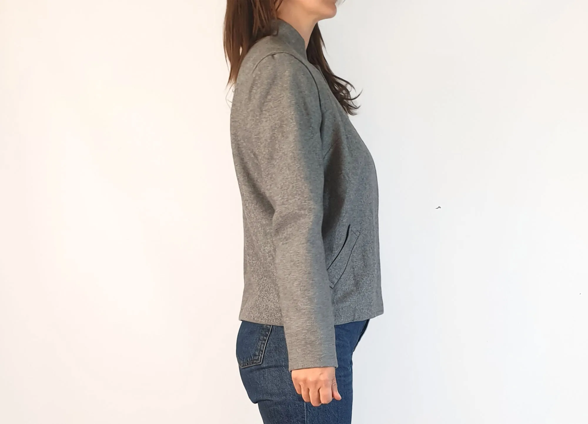 Vintage Katies grey wool lined jacket size 8