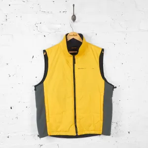 Vintage Nautica Padded Gilet - Yellow - XL