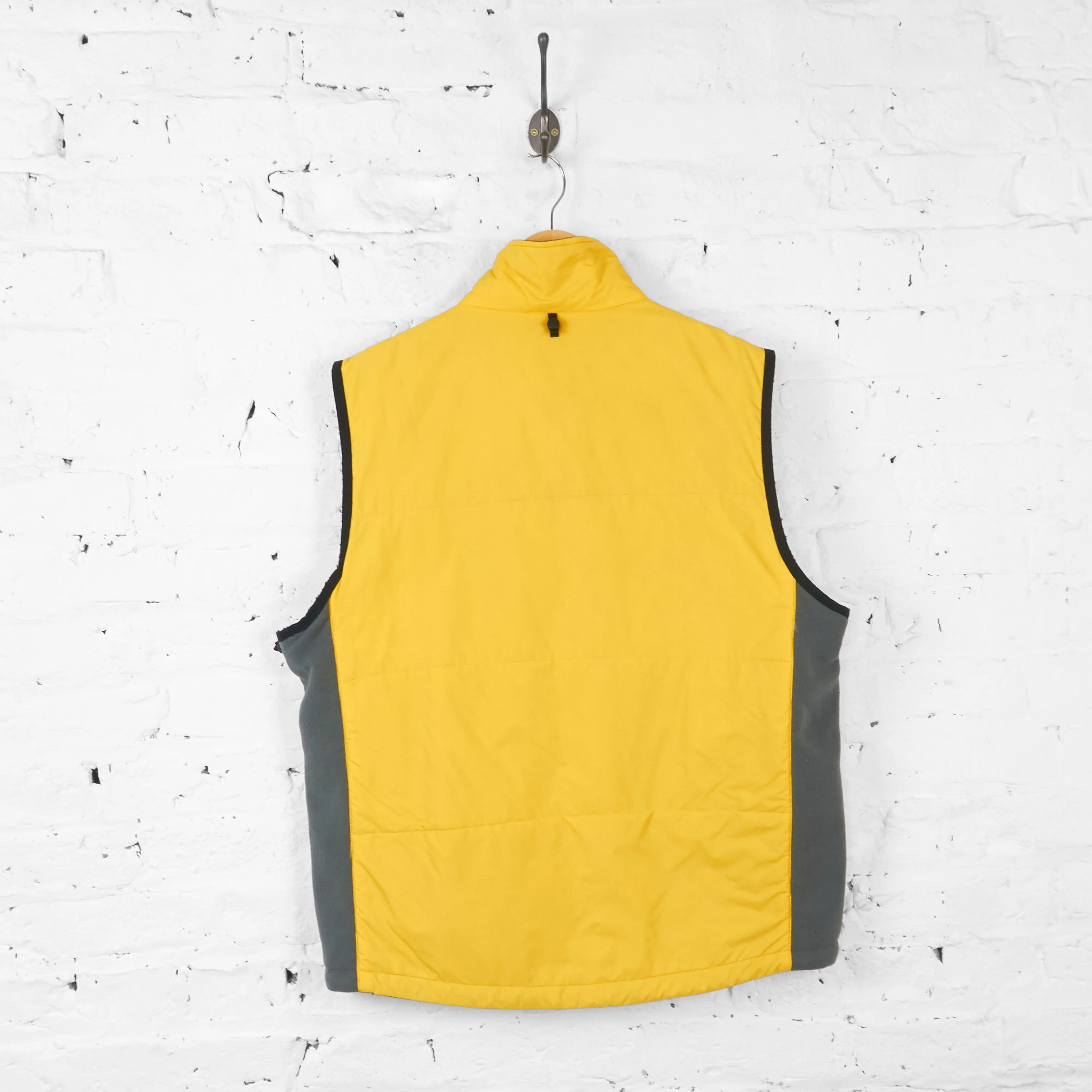 Vintage Nautica Padded Gilet - Yellow - XL