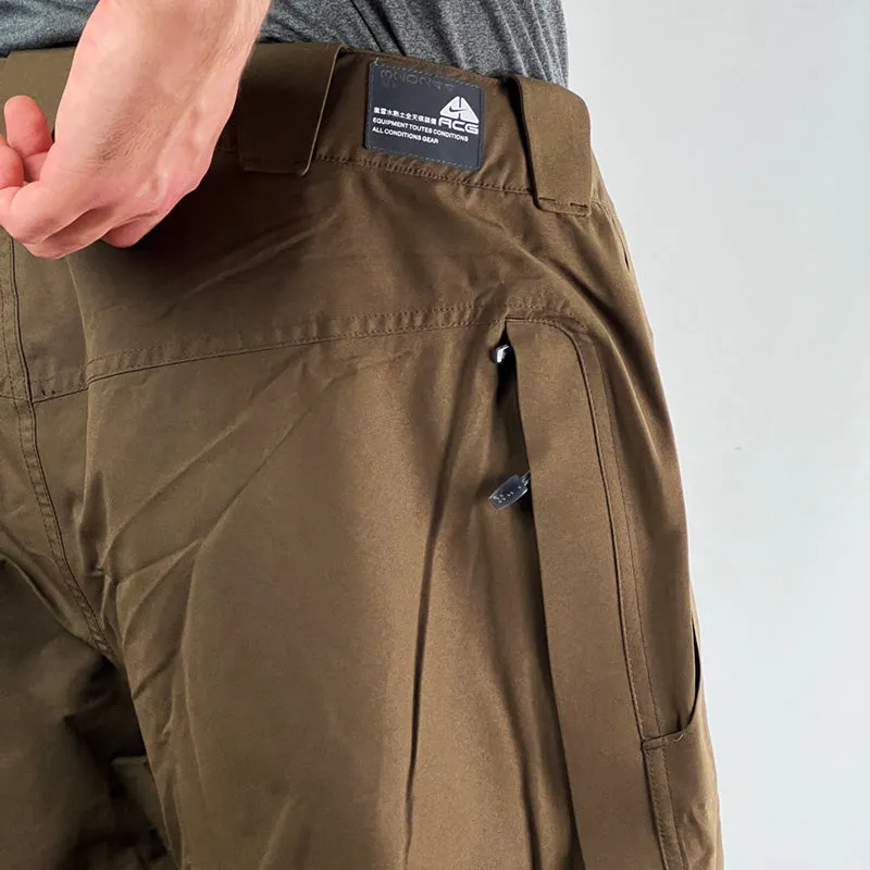 Vintage Nike ACG Gore-Tex Ski Pants in Brown