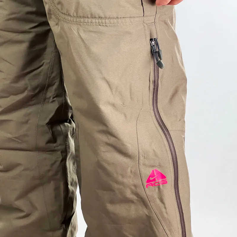 Vintage Nike ACG Gore-Tex Ski Pants in Brown
