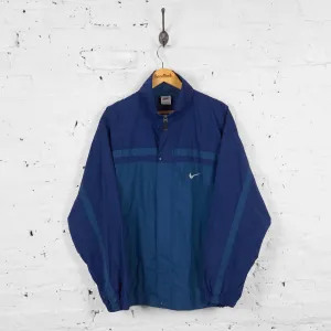 Vintage Nike Tracksuit Top - Blue - L