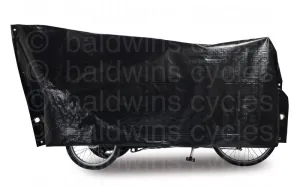 VK "Cargo Bike" Waterproof Bicycle Cover in Black