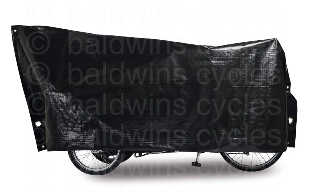 VK "Cargo Bike" Waterproof Bicycle Cover in Black