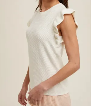 Waffle Knit Top